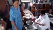 India News | Mamata Banerjee Tries Her Hand at Making Momos in Darjeeling