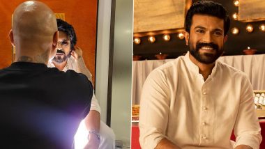 Ram Charan Takes the Internet by Storm With His New Hairstyle and It’s Super Cool! (Watch Video)