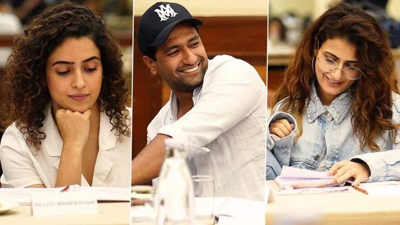 Sam Bahadur: Here’s Looking At Vicky Kaushal, Sanya Malhotra, Fatima Sana Shaikh’s Pictures From Reading Session Of Meghna Gulzar’s Upcoming Film