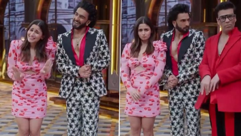 Koffee With Karan Season 7: ‘Rocky’ Ranveer Singh, ‘Rani’ Alia Bhatt Recreate This Popular Scene From K3G And It’s Hilarious (Watch Video)