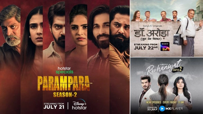 OTT Releases of the Week: Jagapathi Babu&rsquo;s Parampara Season 2 on Disney+ Hotstar, Imtiaz Ali&rsquo;s Dr Arora &ndash; Gupt Rog Visheshagya on SonyLIV, Arjun Bijlani&rsquo;s Roohaniyat Chapter 2 on MX Player and More