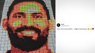 Dinesh Karthik Thanks Fan Who Made Rubik’s Cube Artwork of His Face (Watch Video)