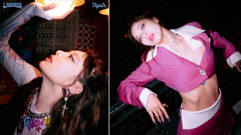 HyunA Releases Stunningly Sultry Teaser Images for Upcoming Album Nabillera (View Pics)