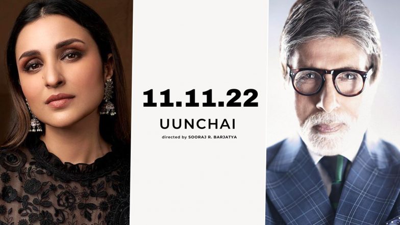 Uunchai Release Date Announced! Parineeti Chopra, Amitabh Bachchan Starrer To Arrive In Theatres On November 11