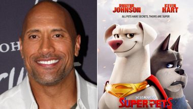 DC League of Super-Pets: Dwayne Johnson Surprises Fans at Screening by Dressing Up As His Character Krypto (Watch Video)