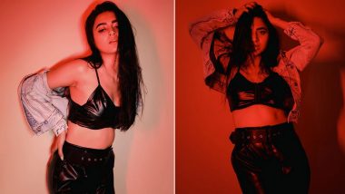 Tejasswi Prakash Looking Smoking Hot in Black Rexine Bralette Top is The Sexiest Thing On The Internet Today! (View Pics)