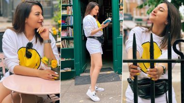 Sonakshi Sinha Enjoys the Sunny Weather and Books Before ‘Nikita Roy’ Shoot in London (View Pics)