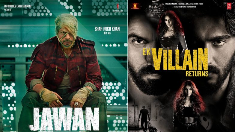 Teaser of Shah Rukh Khan’s Jawan Gets Played during Ek Villain Returns Screening; Fans Scream with Joy in Cinema Halls (Watch Viral Video)