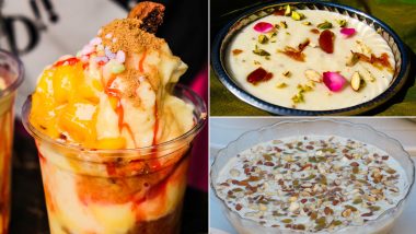 Eid al-Adha 2022 Dessert Recipes: From Sheer Khurma to Kesar Phirni, Try These Authentic Dishes To Add Extra Sweetness to Bakrid!