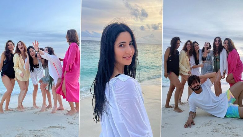 Katrina Kaif and Her Gang Are All in Smiles As They Celebrate the Actress’ 39th Birthday! (View Pics)