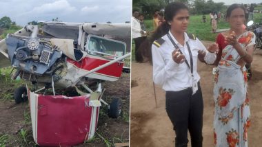 Maharashtra: Training Plane Crashes in Pune, 22-Year-Old Woman Pilot Hurt