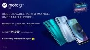 Business News | Motorola Announces Rs 4,000 off on Moto G71 5G Making It India's Best 5G Smartphone at Just Rs 14,999