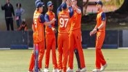 Sports News | Netherlands Defeat USA to Seal Men's T20 World Cup 2022 Spot