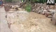 India News | Heavy Rainfall Triggers Landslide in Odisha's Gajapati