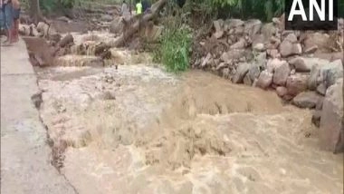 India News | Heavy Rainfall Triggers Landslide in Odisha's Gajapati