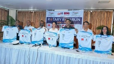 India News | Athletes from Across India Take Part in Rain Run in Goa