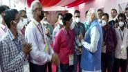 PM Narendra Modi Interacts With &lsquo;Shramjeevis&rsquo; Building New Parliament, Says &lsquo;You Are Creating History&rsquo;