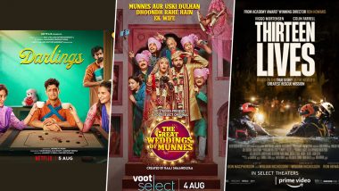 OTT Releases of the Week: Alia Bhatt’s Darlings on Netflix, Barkha Singh’s The Great Weddings of Munnes on Voot Select, Colin Farrell’s Thirteen Lives on Amazon Prime Video and More