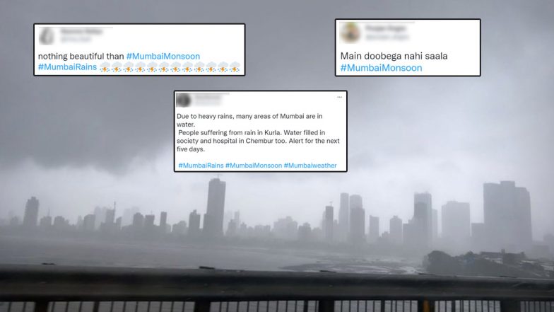 Mumbai Monsoon: Twitterati Reacts With Images and Alerts As the City Receives Heavy Rainfall on Wednesday Morning!