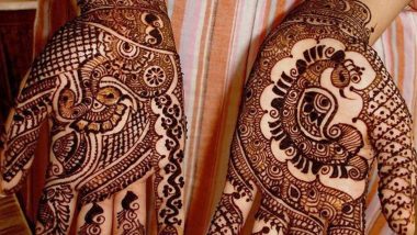 Last-Minute Mehndi Designs for Sawan Shivratri 2022: Easy and Beautiful Henna Patterns To Apply on Your Hands for Masik Shivratri Vrat (Watch Videos)