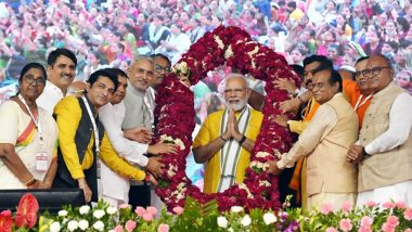 PM Narendra Modi Inaugurates Mega Milk Powder Plant, Other Projects of Sabar Dairy in Gujarat’s Sabarkanta District