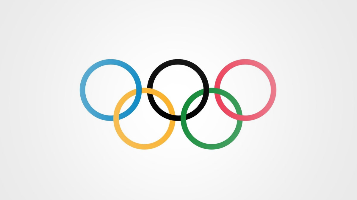 Флаг Олимпийских игр 2021