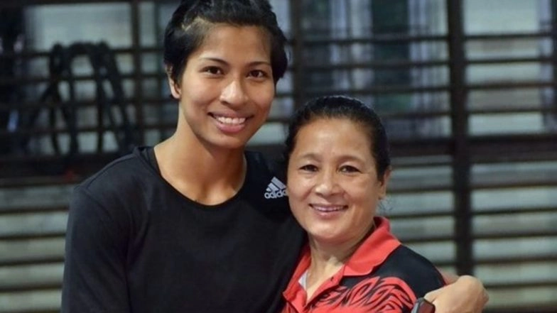 CWG 2022: Lovlina Borgohain Gets Ready for Opening Bout With Coach Sandhya Gurung in Games Village