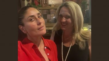 Kareena Kapoor Khan Flaunts No-Makeup Look As She Poses With Her Pal in London (View Pic)