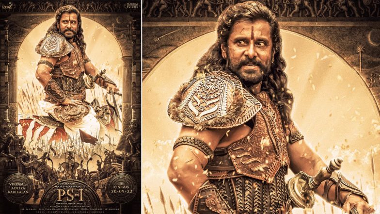 Ponniyin Selvan–1: Makers Introduce Chiyaan Vikram As The Chola Crown Prince, Aditya Karikalan! View Pic Of Mani Ratnam’s Fierce Warrior