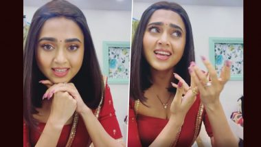 Tejasswi Prakash Treats Her Fans With Her Soulful Voice As She Croons to the Classical Tune of ‘Jiya Lage Na’! (Watch Video)