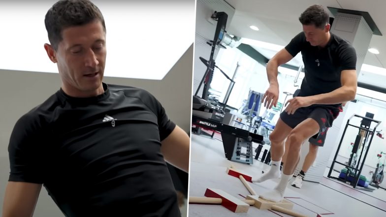 Robert Lewandowski Joins Bayern Munich For Pre-Season Preperations Amid Barcelona Links (Watch Video)