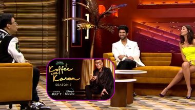 Koffee With Karan 7 Episode Featuring Vijay Deverakonda and Ananya Panday To Stream on Disney+ Hotstar at This Time!
