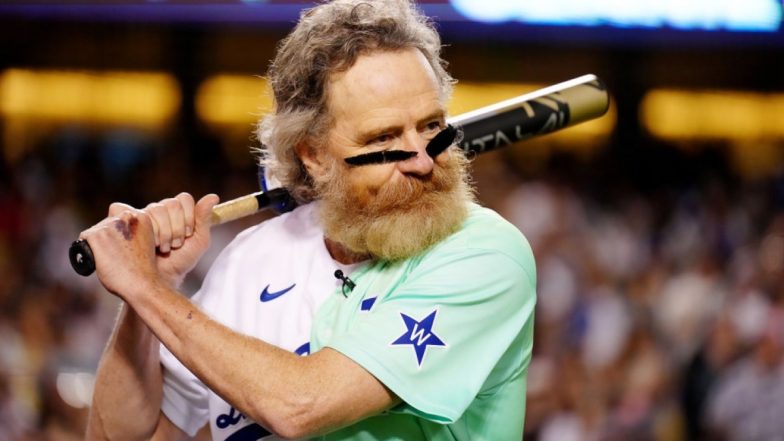 Breaking Bad Actor Bryan Cranston Gets Hit During All-Star Celebrity Softball Game