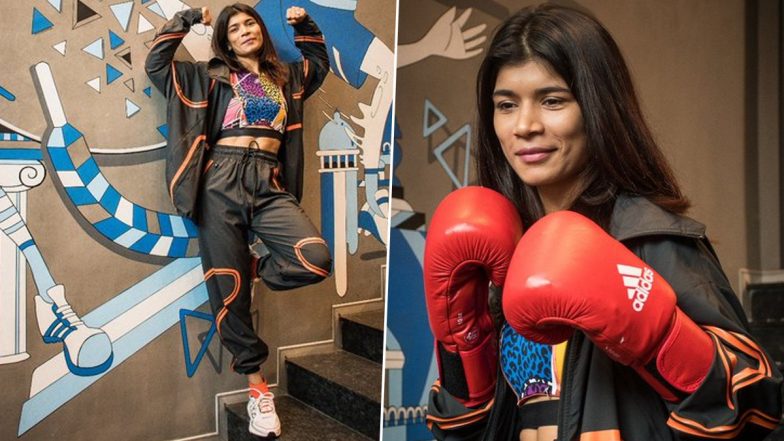 Nikhat Zareen Inaugurates New Adidas Store in Bengaluru