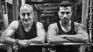 Anupam Kher Flaunts His Fit Body With Gym Partner Darshan Kumaar (View Pic)