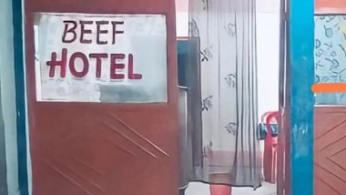 Arunachal Pradesh: Naharlagun Administration Orders Removal of Word ‘Beef’ From Restaurant Signboards, Imposes Fine of Rs 2000