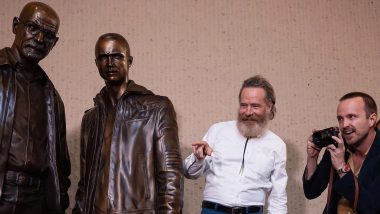 Breaking Bad’s Best Criminals Walter White and Jesse Pinkman's Statues Unveiled in Albuquerque! (View Pics)