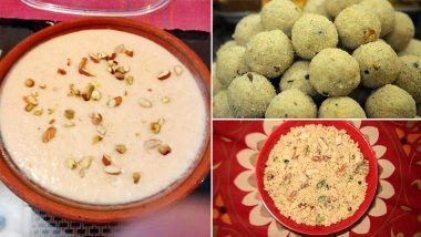 Janmashtami 2022 Date in India: From Panjiri to Panchamrit, 6 Sweet Dishes To Add Flavours to the Hindu Festival Celebrating Lord Krishna’s Birth