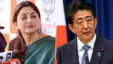 Shinzo Abe Assassinated: Actress-Politician Khushbu Sundar Condoles Tragic Demise Of Former Japanese Prime Minister