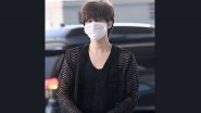 J-Hope Spotted at Airport in Black Outfit and Painted Nails While Heading to Chicago for Lollapalooza (View Pics)