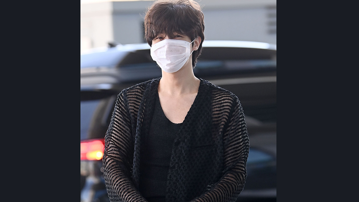 BTS J-Hope Airport Fashion - Black Magnet for Sale by imgoodimdone