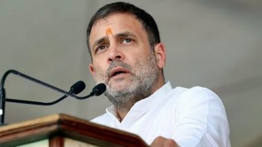 Congress Leader Rahul Gandhi Slams BJP, Says 'Unemployment at All Time High, but Govt Only Interested in Protecting Rich Men’