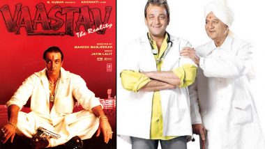 Sanjay Dutt Birthday Special: From Vaastav to Munnabhai MBBS, Take a Look at the Actor's Iconic Performances