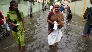 Kerala Rains: IMD Issues Orange Alert in Wayanad, Kasargod, and Kannur Districts Due to Heavy Rain Shower