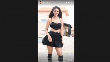 Disha Patani Has Chic Hot Moment in Black Mini Skirt and Crop Top; View Pics of Sexy Ek Villian Returns Actress