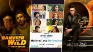 OTT Releases of the Week: Ranveer Singh&rsquo;s Ranveer VS Wild With Bear Grylls on Netflix, Aadhi Pinisetty&rsquo;s Modern Love Hyderabad on Amazon Prime Video, Karan Johar&rsquo;s Koffee With Karan 7 on Disney+ Hotstar and More