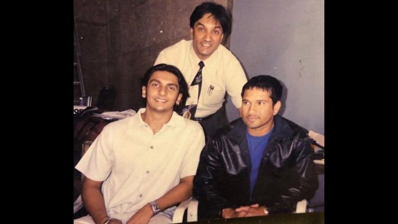 Sachin Tendulkar Shares Throwback Photo To Wish Ranveer Singh on His Birthday (See Post)