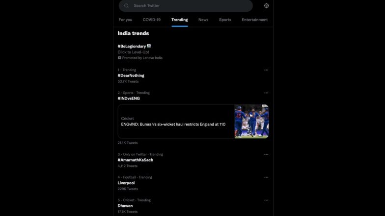 Nothing (1) Phone: Why 'Dear Nothing' Is Trending on Twitter? And Why South Indian Tech Reviewers Are Angry With Nothing Mobile Company? Here’s Everything You Need To Know