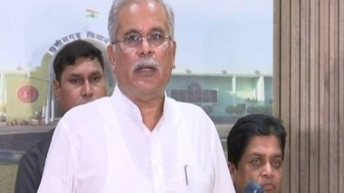 India News | Opposition Parties Lack Topics for Discussion: Chhattisgarh CM Baghel