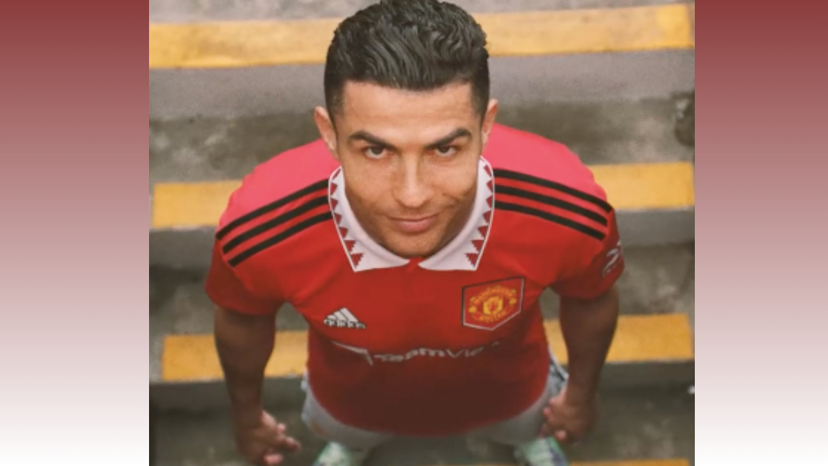 2021-2022 New Red Devils Home Cristiano Ronaldo Jersey